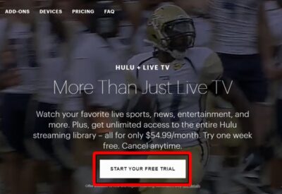 Cómo ver en vivo en Hulu